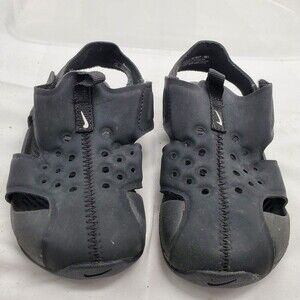 Nike Toddler Boys 10‎ C Medium Black Sport Synthetic Unisex